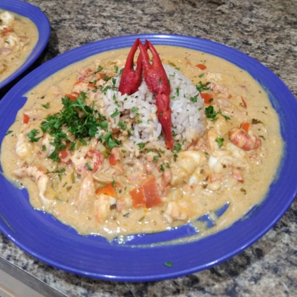 Cajun Crawfish and Shrimp Étouffée