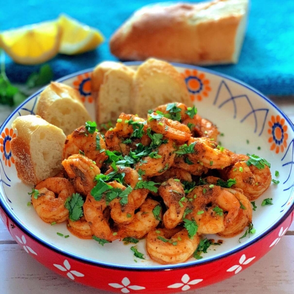 Hot Cajun Shrimp Appetizer