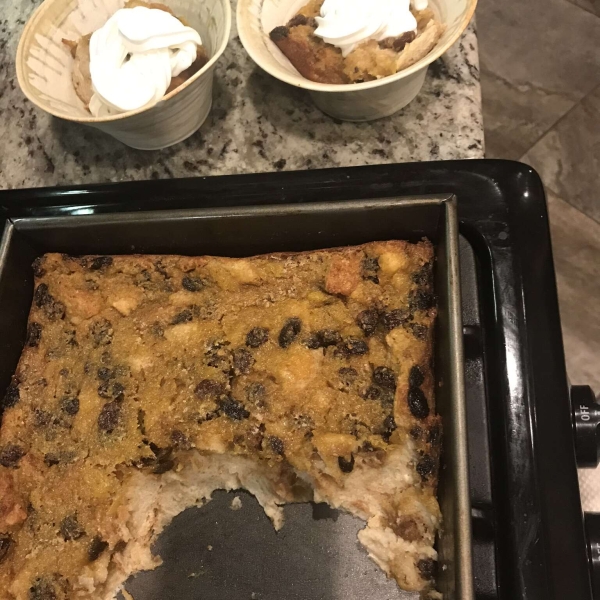 Easy Pumpkin Bread Pudding
