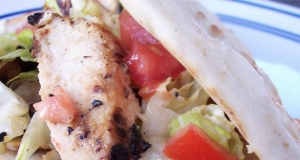 Warm Chicken Ranch Wraps