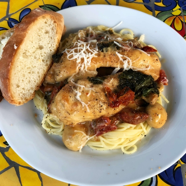 Instant Pot® Creamy Chicken Marsala Florentine