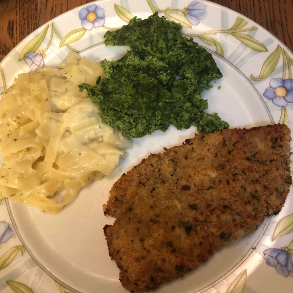 Air Fryer Wiener Schnitzel