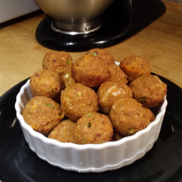 Savory Turkey Sausage Quinoa Bites