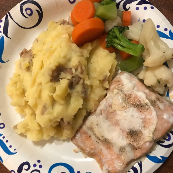 Suzy's Mashed Red Potatoes