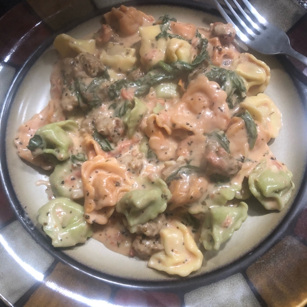 Spinach Tomato Tortellini