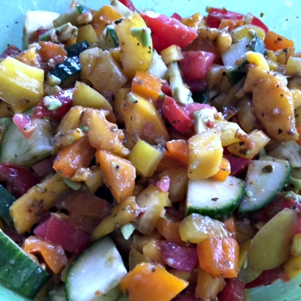 Greek Mango Salad