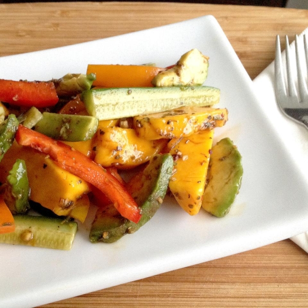 Greek Mango Salad