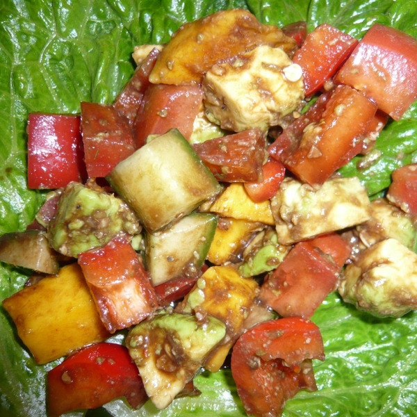 Greek Mango Salad