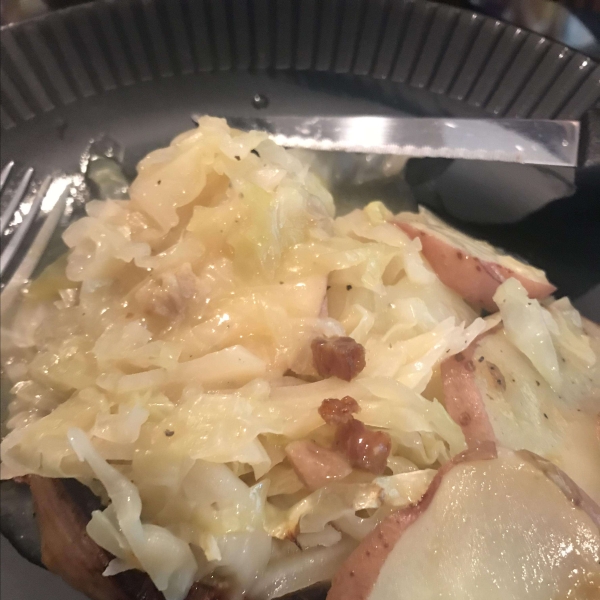 Pork Chop and Cabbage Casserole