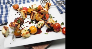 Grilled Halloumi Kebabs