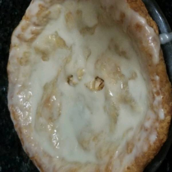 Glazed Apple Cream Pie