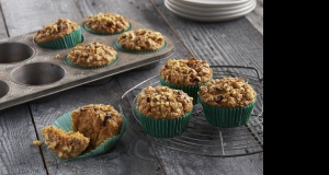 One-Bowl Carrot Oat Muffins
