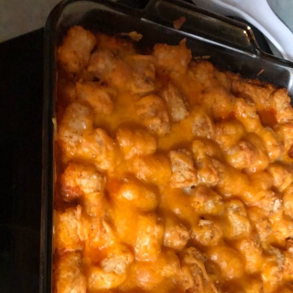 Sloppy Joe Tater Tot® Casserole