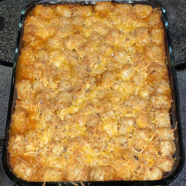 Sloppy Joe Tater Tot® Casserole