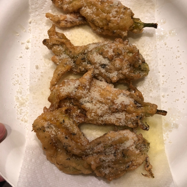 Crispy Zucchini or Pumpkin Blossoms