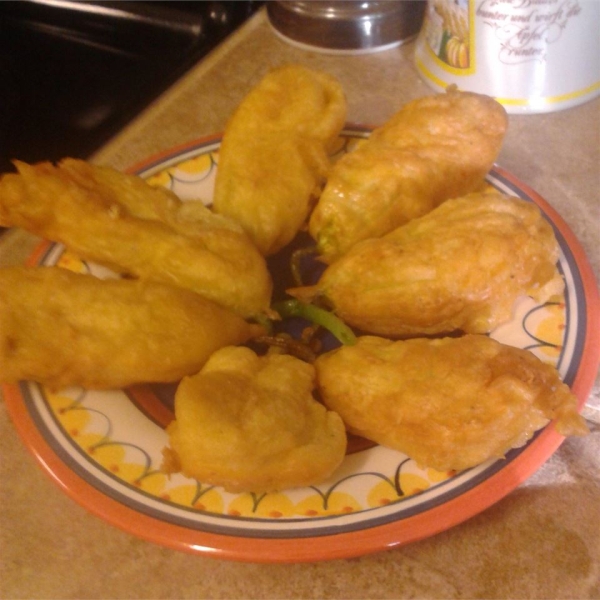 Crispy Zucchini or Pumpkin Blossoms