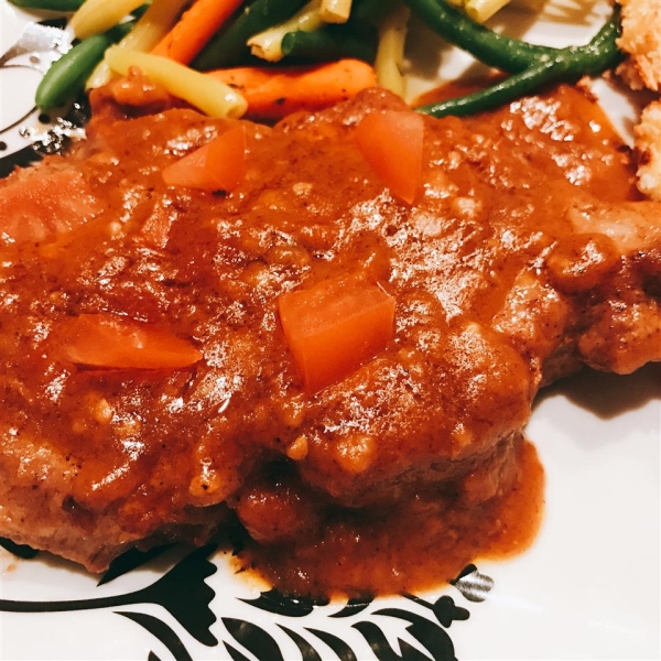 Pork Steak with Paprika Sauce