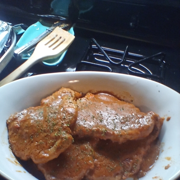 Pork Steak with Paprika Sauce