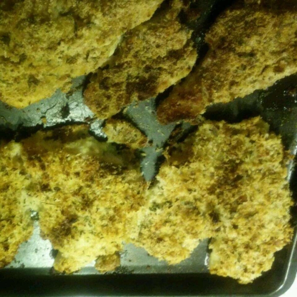 Onion Dijon Crusted Catfish