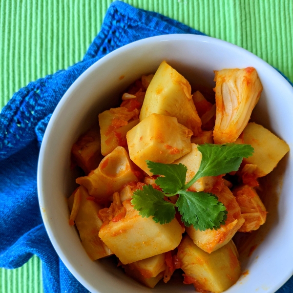 Jackfruit Curry (Kathal Subzi)