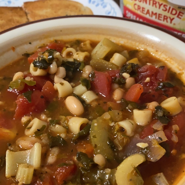 Vegetarian Pasta e Fagioli