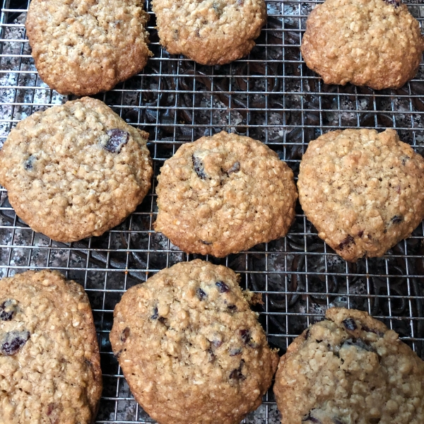 Cranberry Orange Oatmeal Cookies