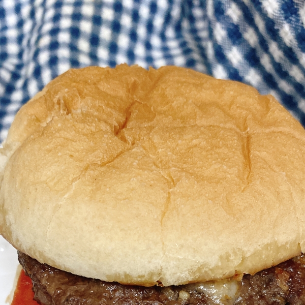 Air Fryer Hamburger Patties for Two