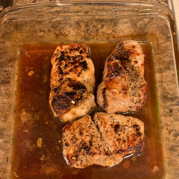 Honey-Garlic Pork Chops