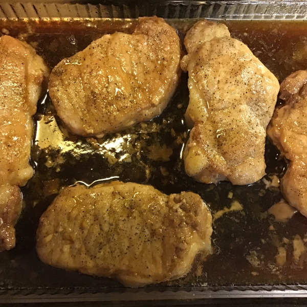 Honey-Garlic Pork Chops