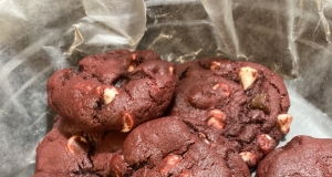 Red Velvet Chocolate Chip Cookies