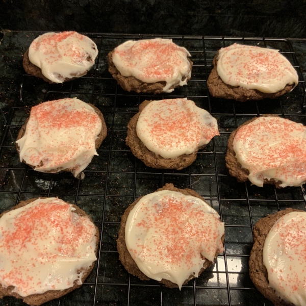 Red Velvet Chocolate Chip Cookies