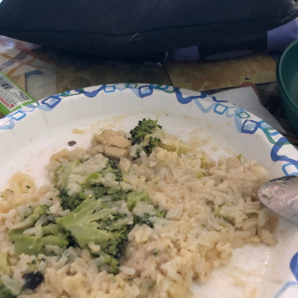 Broccoli Chicken Fettuccini Alfredo