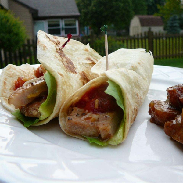 Salt and Spice Pork Wrap