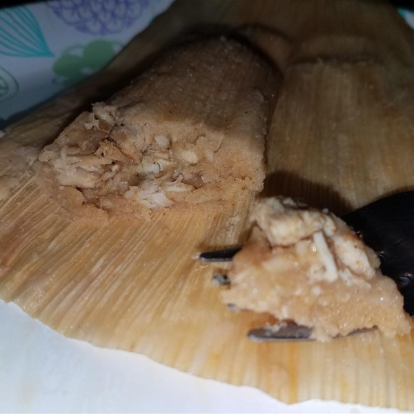 Leftover Turkey Tamales