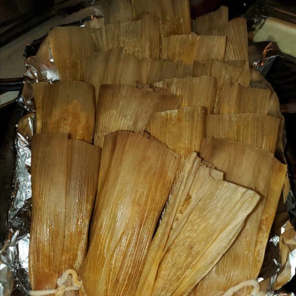 Leftover Turkey Tamales