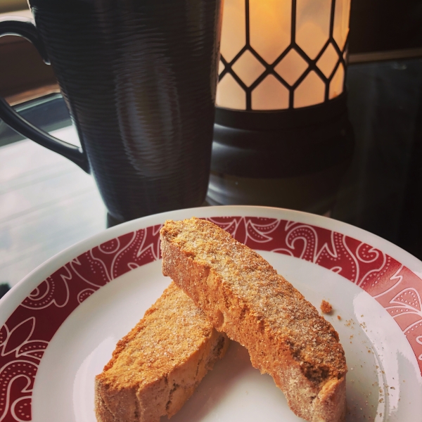 Cinnamon Sugar Biscotti