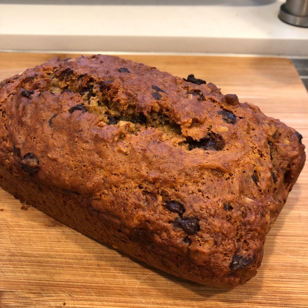 Almost No Fat Banana Bread