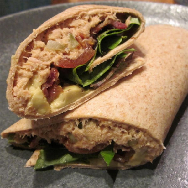 Tuna, Avocado and Bacon Sandwich