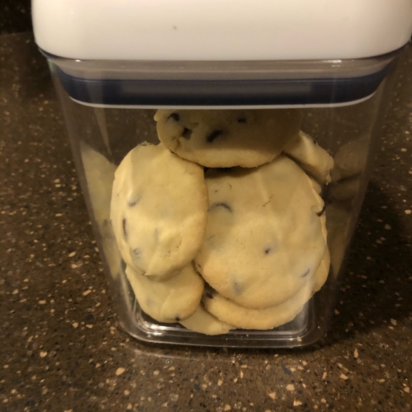 Tina's Shortbread Chocolate Chip Cookies