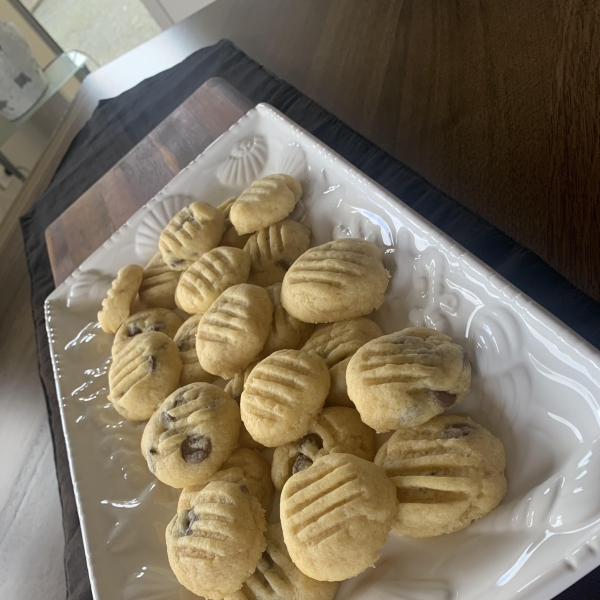 Tina's Shortbread Chocolate Chip Cookies