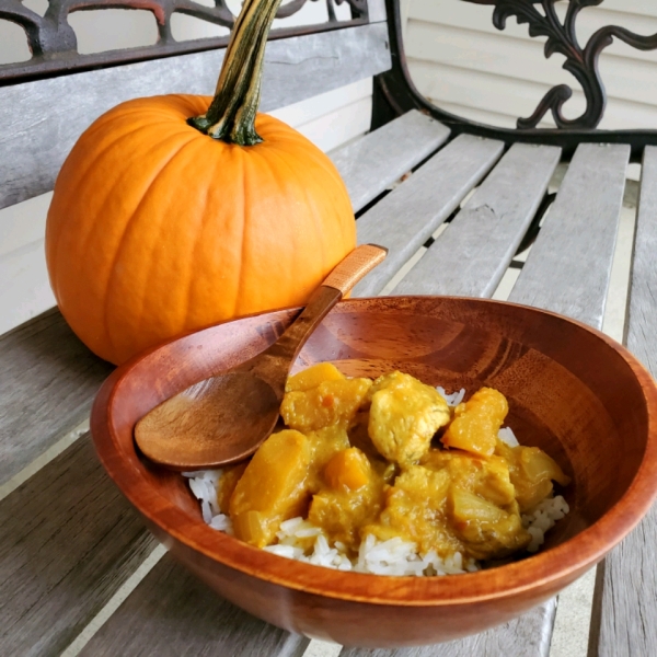 Pumpkin Coconut Curry