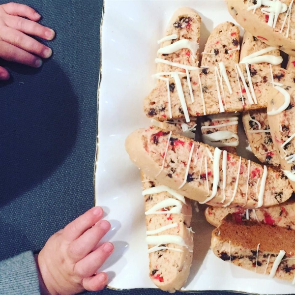 Chocolate Cherry Biscotti