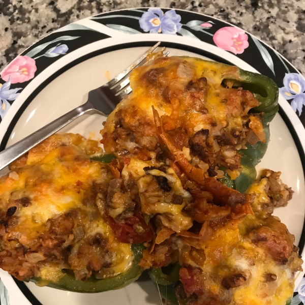 My Favorite Stuffed Green Peppers