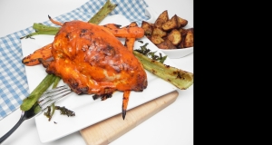 Grilled Buffalo Chicken Breast with Ranch Carrots and Celery