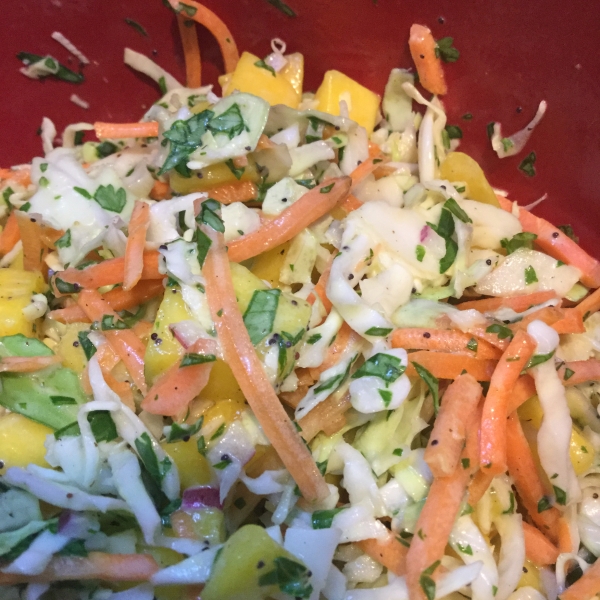 Mango Cilantro Slaw