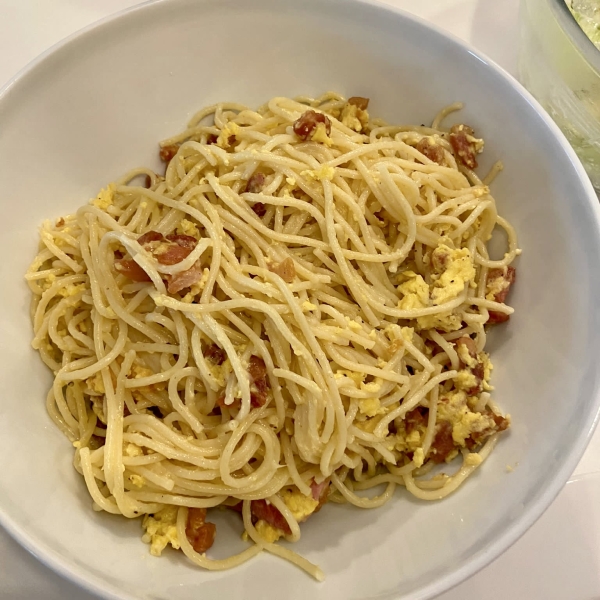Spaghetti Alla Carbonara Tradizionali