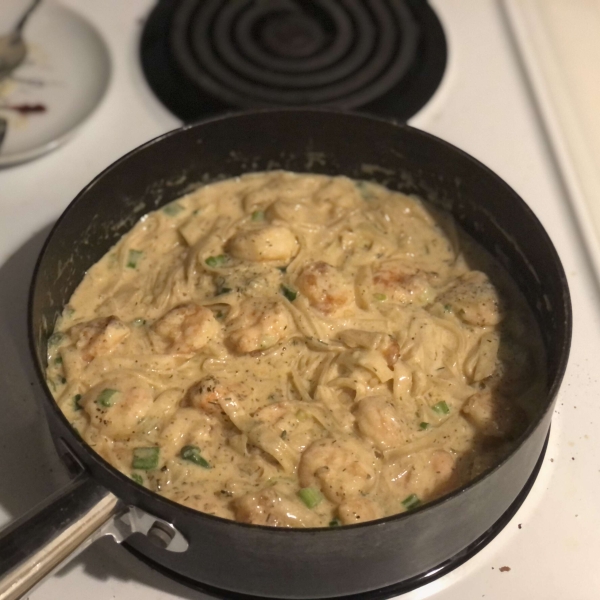 Cajun Shrimp Fettuccine Alfredo