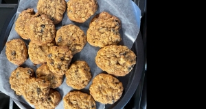 WWII Oatmeal Molasses Cookies