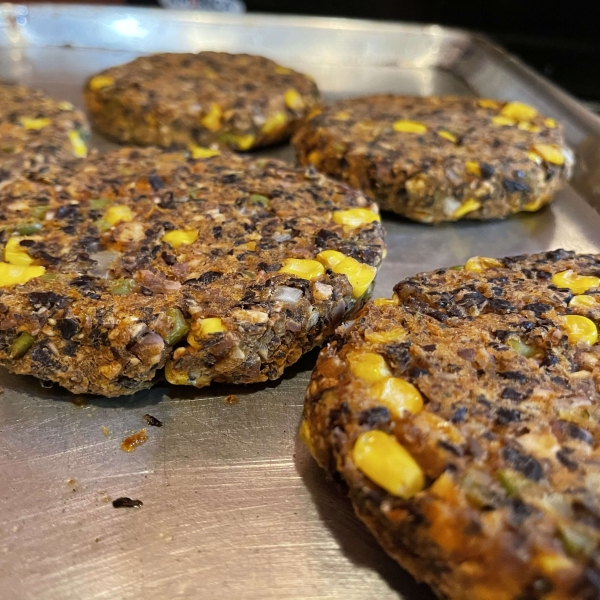 Vegan Black Bean Burgers