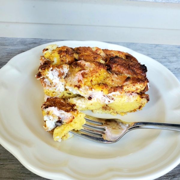 French Toast Bake with Cream Cheese